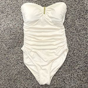 Calvin Klein White Bathing Suit